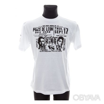 Продам футболку TYO белого цвета с чёрным принтом. Размер - М. 100% cotton.. . фото 1