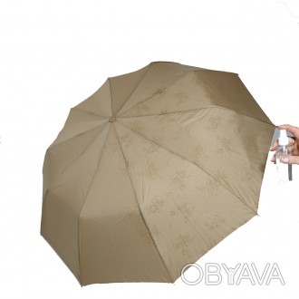 Женский зонтик "Flower land" с проявлением узоров под дождем полуавтомат на 10 с. . фото 1