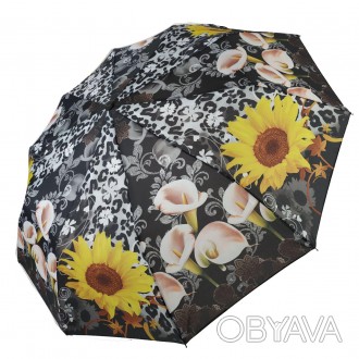 Яркий, красочный женский зонт с цветами от фирмы S&L однозначно улучшит ваше нас. . фото 1