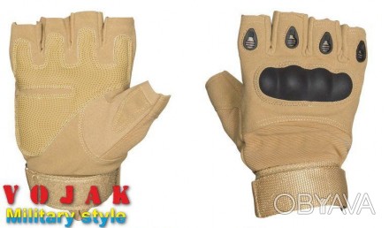 Тактические перчатки Oakley с ударными вставками, антискользящими нашивками, рег. . фото 1