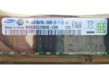 НОВАЯ (в упаковке) память 128Gb (8модулей)
Samsung 16Gb M393B2G70BH0-CH9 10600R. . фото 5