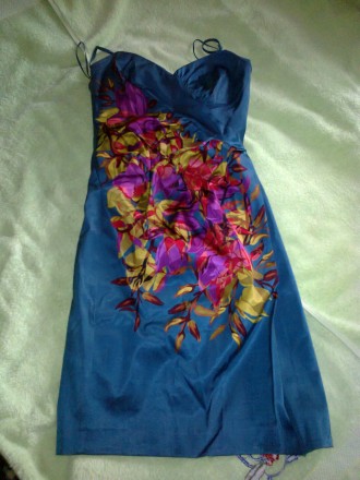 Платье с подкладкой на спине замочек Mng Suit (новое). Турция, роз. Eur-S, USA 4. . фото 2