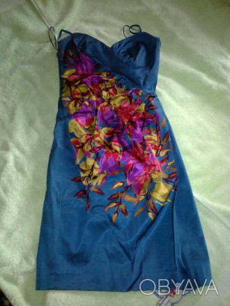 Платье с подкладкой на спине замочек Mng Suit (новое). Турция, роз. Eur-S, USA 4. . фото 1