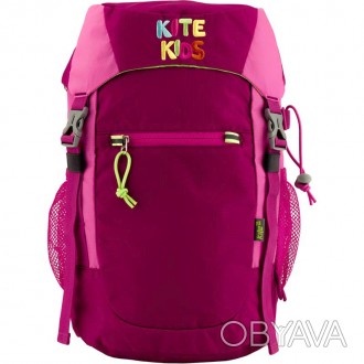 Рюкзак Kite K18-542S-1 из полиэстера малинового цвета с яркой подкладкой, имеет . . фото 1