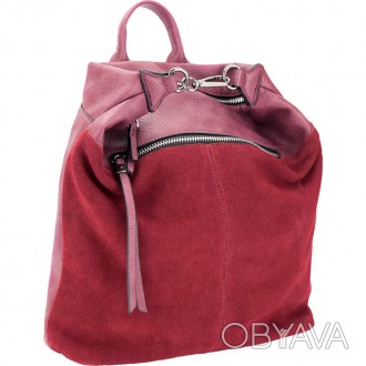 Рюкзак 2005 Dolce – женский трендовый рюкзак, выполнен из PU кожи бордового цвет. . фото 1