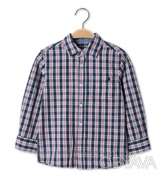 Рубашка на мальчика в клетку от немецкого бренда C&A.
В наличии размер: 110 см, . . фото 1