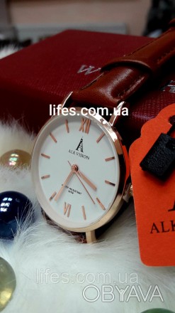 Часы женские ALK VISION коричневые
· Механизм:Кварцевые часы
· Диаметр цифербла. . фото 1