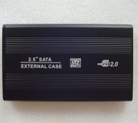 Карман для винчестера Sata 2,5". USB 2.0. Новый.
Цвет - чёрный.
Материал . . фото 3
