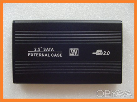 Карман для винчестера Sata 2,5". USB 2.0. Новый.
Цвет - чёрный.
Материал . . фото 1