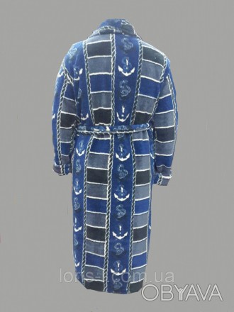 махровые халаты мужские. производство Украины. размеры 48/50,. . фото 1