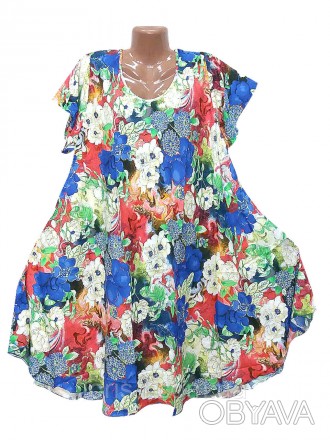 
Платье женское
Летнее латье, модель с цветочным принтом, фасон расклешенное пла. . фото 1