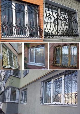 Решетки на окна, балконы, дверные проемы, кондиционеры.
• Ворота
• Б. . фото 2