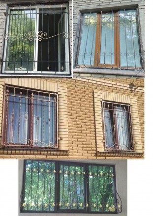 Решетки на окна, балконы, дверные проемы, кондиционеры.
• Ворота
• Б. . фото 5