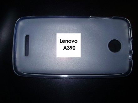 Белый матовый силиконовый чехол для Lenovo A390 IdeaPhone
 цвет: белый


Ори. . фото 4
