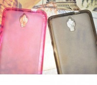 TPU чехол полупрозрачный силиконовый Lenovo IdeaPhone S660
цвета: розовый, проз. . фото 2