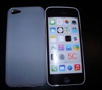 Силиконовый матовый белый TPU чехол iPhone 5C. Запоріжжя. фото 1 Силиконовый матовый белый TPU чехол iPhone 5C. Запоріжжя. фото 1