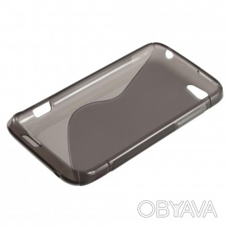 S line TPU Стильный черный силиконовый непрозрачный чехол для HTC One V
Цвет:  . . фото 1