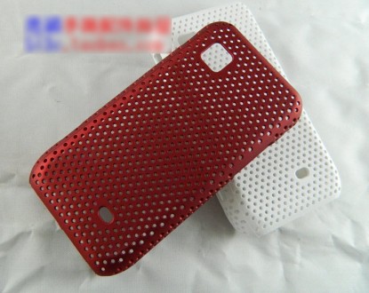Непрозрачный пластмассовый чехол для Samsung Wave 525 S5250 S5750
 Цвета: черны. . фото 5