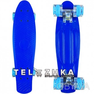 Скейт пенниборд SkateX MultiColor - это высококачественный пени для активных дет. . фото 1