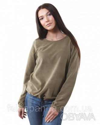 Кофта женская хлопковая однотонная
Стильная молодежная кофта свитер выполнена из. . фото 1
