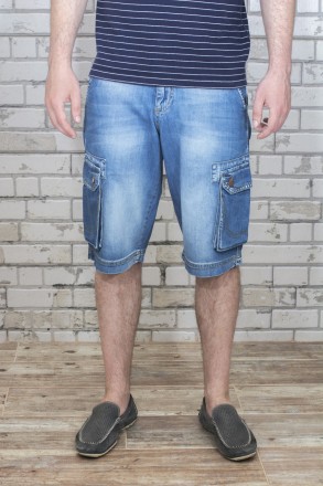 Шорты джинсовые мужские Crown Jeans модель 2655 (DN60) 31. Чернівці. фото 1 Шорты джинсовые мужские Crown Jeans модель 2655 (DN60) 31. Чернівці. фото 1