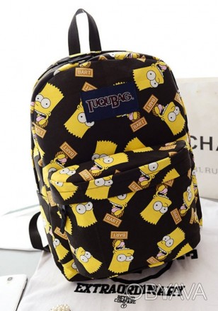 Предлагаем Вашему вниманию стильный рюкзак "Барт Симпсон". Любители носить ориги. . фото 1