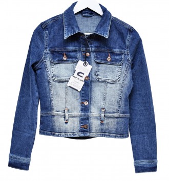 Женская джинсовая куртка Crown Jeans модель 448 (NEX) Vintage denim collection M. Черновцы. фото 1 Женская джинсовая куртка Crown Jeans модель 448 (NEX) Vintage denim collection M. Черновцы. фото 1