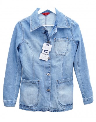 Женская джинсовая куртка Crown Jeans модель 466 (IGLO BLUE) Vintage denim collec. Черновцы. фото 1 Женская джинсовая куртка Crown Jeans модель 466 (IGLO BLUE) Vintage denim collec. Черновцы. фото 1