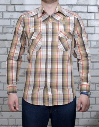 Рубашка мужская Crown Jeans модель cr-133-01. Черновцы. фото 1 Рубашка мужская Crown Jeans модель cr-133-01. Черновцы. фото 1