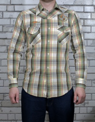 Рубашка мужская Crown Jeans модель cr-143-01. Черновцы. фото 1 Рубашка мужская Crown Jeans модель cr-143-01. Черновцы. фото 1