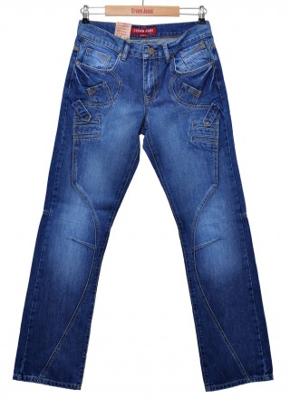 РАЗМЕРНАЯ СЕТКА:
Как провести замеры джинсов:
Продукция торговой марки Crown Jea. . фото 6