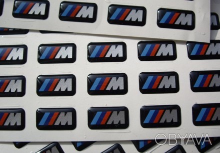Наклейка BMW M БМВ М 19х11 мм на диск руль
Цвет: бело-синий, логотип металл.
Осн. . фото 1