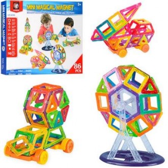 Магнитный конструктор Magical Magnet 86 деталей M086. Одеса. фото 1 Магнитный конструктор Magical Magnet 86 деталей M086. Одеса. фото 1