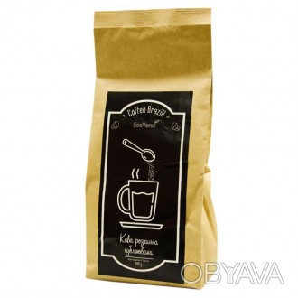 
 Растворимый кофе сублимированный EcoVend Brazill имеет насыщенный вкус с шокол. . фото 1