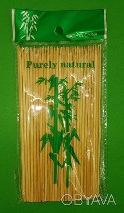 Бамбуковые палочки для шашлыка незаменимый аксессуар в любом кафе или ресторане,. . фото 1