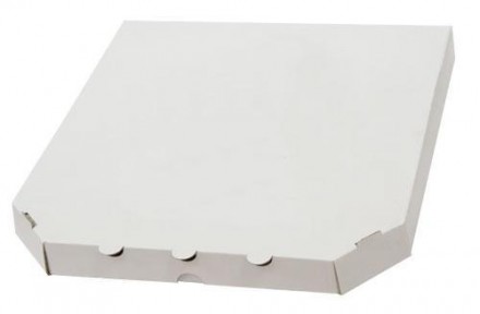 Коробка для пиццы из гофрокартона белая 450*450*40мм 50 шт. Харьков. фото 1