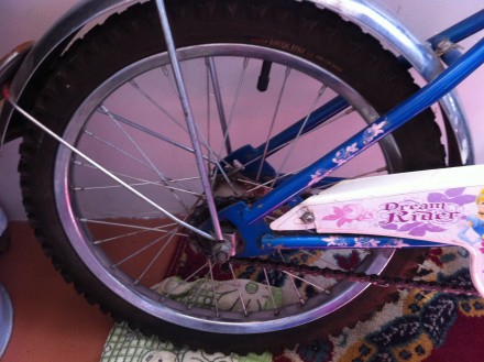 Продам детский велосипед для девочки в хорошем состоянии. Размер колес 18 дюймов. . фото 4