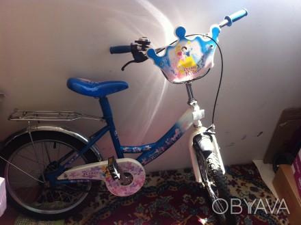 Продам детский велосипед для девочки в хорошем состоянии. Размер колес 18 дюймов. . фото 1