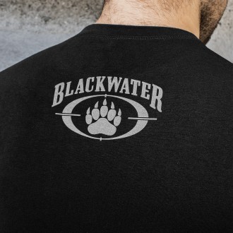 Стильная милитари футболка с рукавами и принтом легендарной ЧВК "Black Water".
B. . фото 7