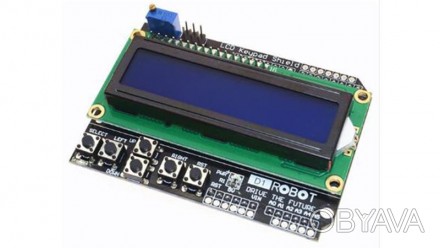  LCD Keypad Shield модуль используется для работы с LCD дисплеями в домашней авт. . фото 1