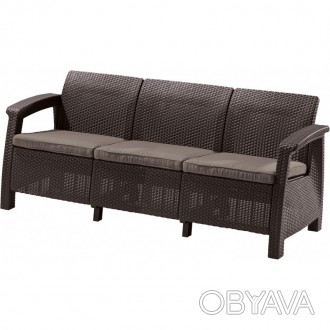 https://allibert-keter.com.ua/

Тримісний стильний диван (софа) виготовлено з . . фото 1