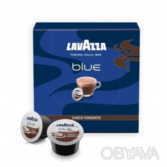 Горячий шоколад в капсулах Lavazza BLUE Cioccolato Fondente (50 шт.), совместимы. . фото 1