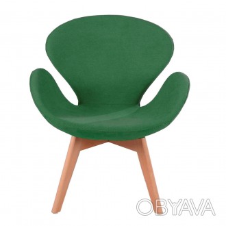 Кресло дизайнерское, мягкие спинка и сиденье, ;материал каркаса металл и формова. . фото 1