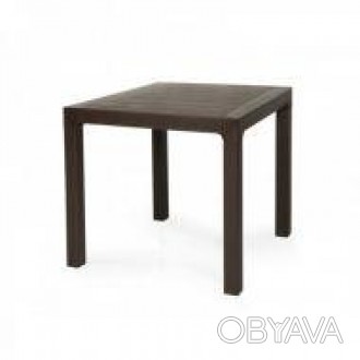 Обеденный стол из ротанга Лагуна (Laguna) - квадратный стол (размер 80*80 см) дл. . фото 1