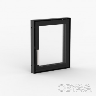 Дверца для камина 300×350 мм серийная / стекло 
 
Дверца стальная для камина 300. . фото 1