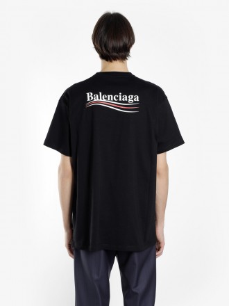 Черная футболка Balenciaga футболки Баленсиага унисекс мужская женская. Київ. фото 1 Черная футболка Balenciaga футболки Баленсиага унисекс мужская женская. Київ. фото 1