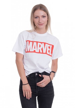 Футболка Marvel Comics белая с логотипом, универсальная (мужская, женская, детск. Київ. фото 1 Футболка Marvel Comics белая с логотипом, универсальная (мужская, женская, детск. Київ. фото 1