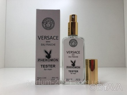 
Тестер мужская туалетная вода с феромонами Versace Man Eau Fraiche 65 ml ОАЭ (л. . фото 1