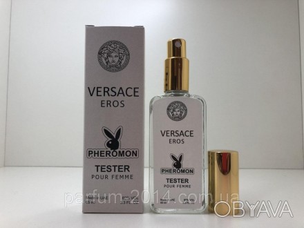 
Тестер женская парфюмированная вода с феромонами Versace Eros Pour Femme 65 мл . . фото 1