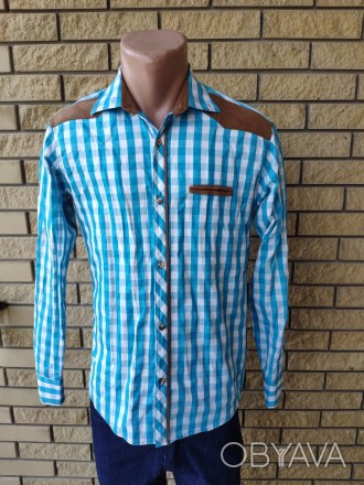 Рубашка мужская коттоновая брендовая высокого качества PLENTY, Турция, 100% котт. . фото 1